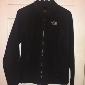 North face medium zip up jacket